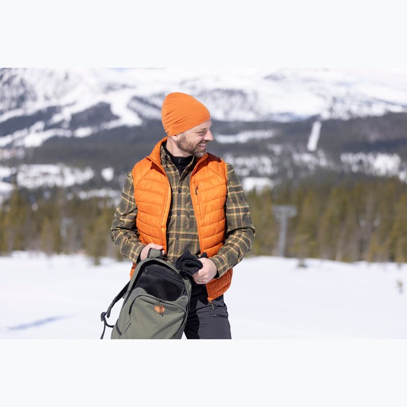 Bezrękawnik trekkingowy męski Pinewood Abisko Insulation burned orange 13