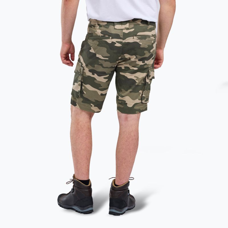Spodenki trekkingowe męskie Pinewood Värnamo Serengeti khaki camou 2