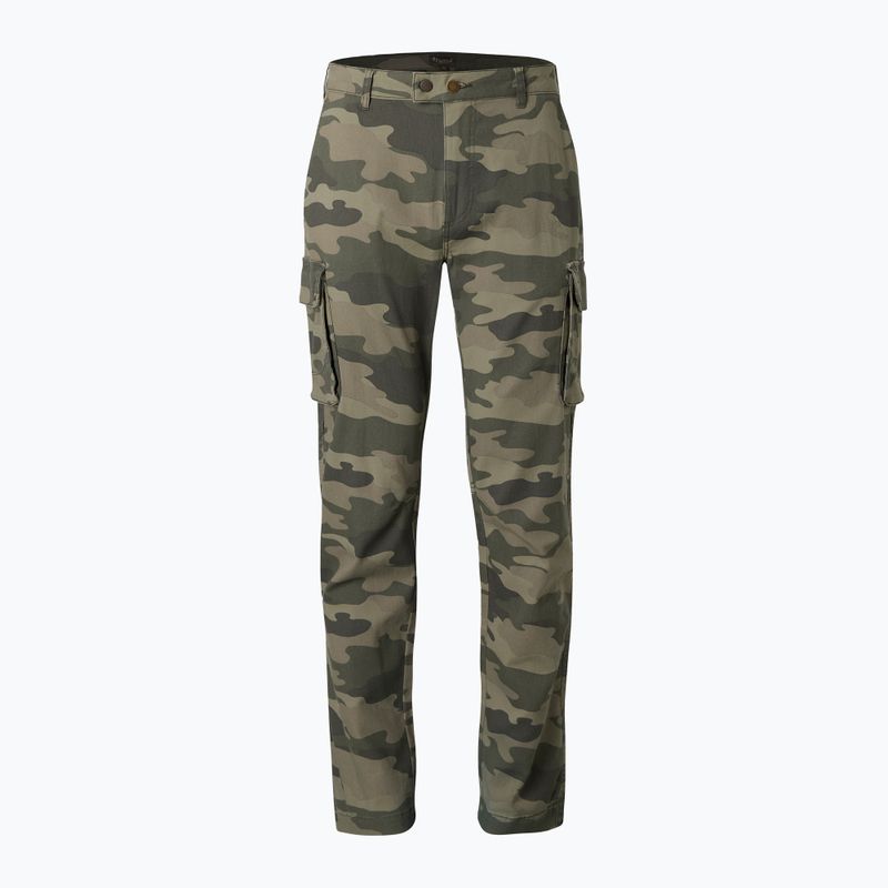 Spodnie trekkingowe męskie Pinewood Värnamo Serengeti khaki camou 5