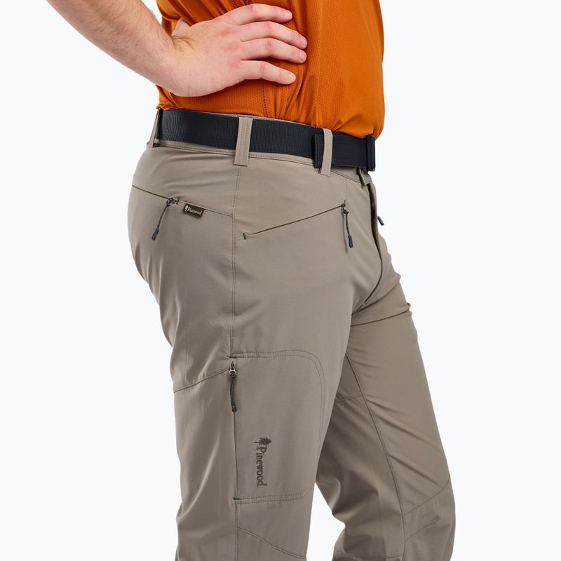 Spodnie trekkingowe męskie Pinewood Finnveden Sports Light mole brown 3