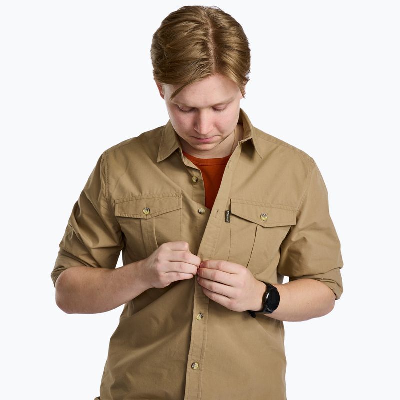Koszula męska Pinewood Safari LS sandstone 3
