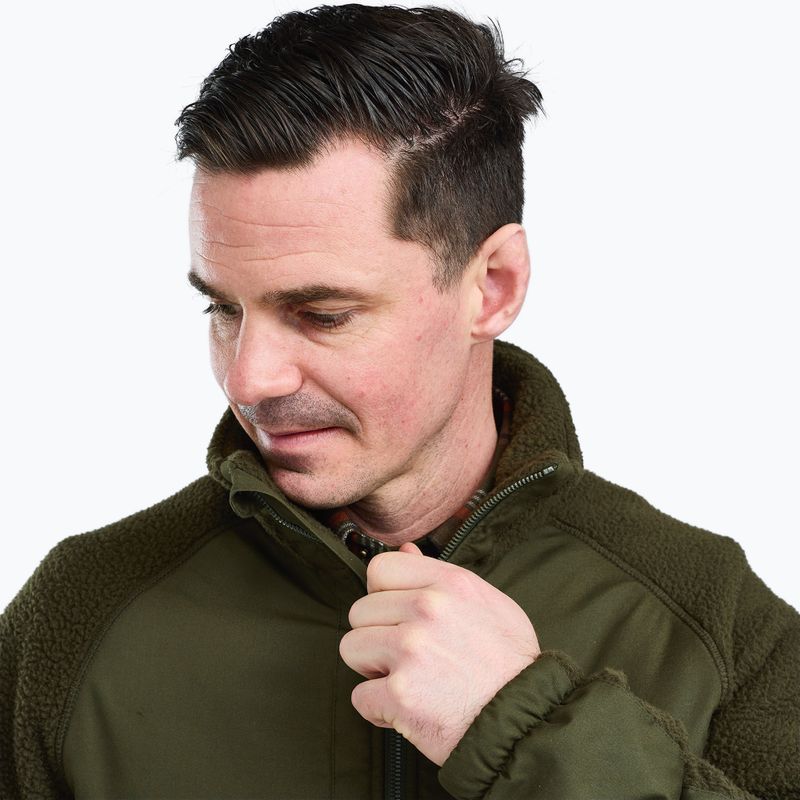 Kurtka męska Pinewood Pile Fleece moss green 3