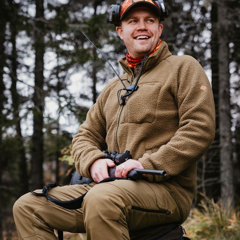 Spodnie trekkingowe męskie Pinewood Furudal Hunters Hybrid Stretch olive green 9