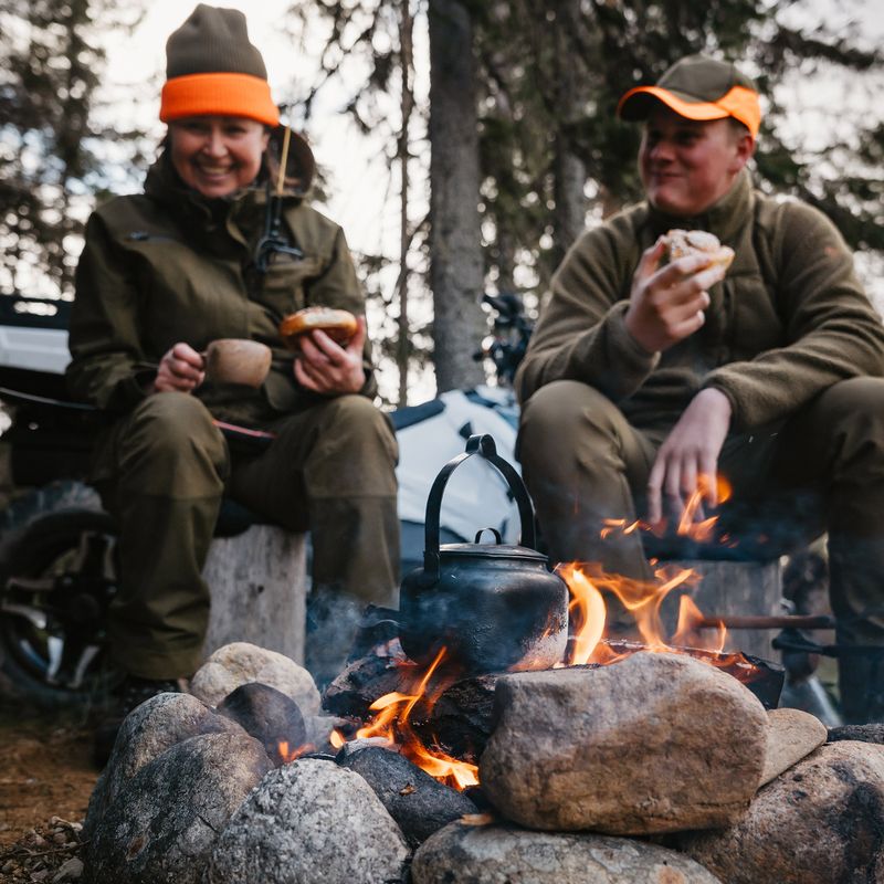 Spodnie trekkingowe męskie Pinewood Furudal Hunters Hybrid Stretch olive green 12