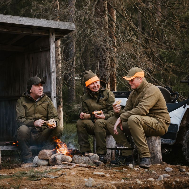 Spodnie trekkingowe męskie Pinewood Furudal Hunters Hybrid Stretch olive green 14