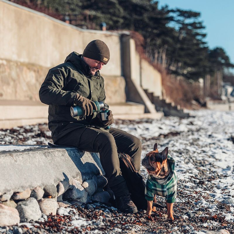 Kurtka przeciwwiatrowa męska Pinewood Nydala Classic 2L moss green 13