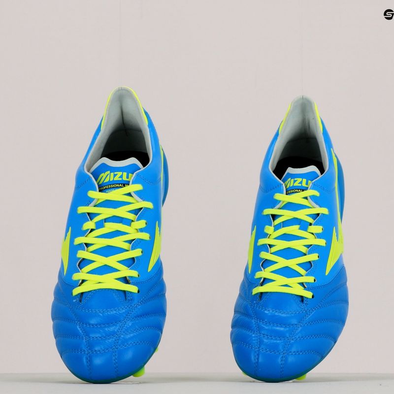 Buty piłkarskie męskie Mizuno Morelia Neo II MD żółte P1GA165144 9