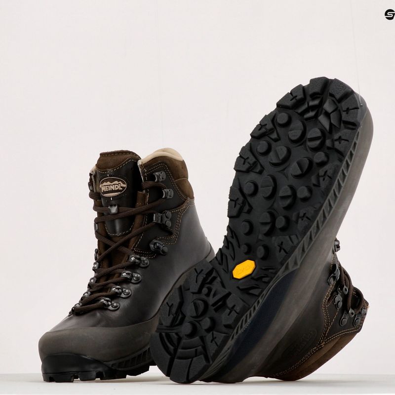 Buty trekkingowe męskie Meindl Schlern MFS dark brown 9