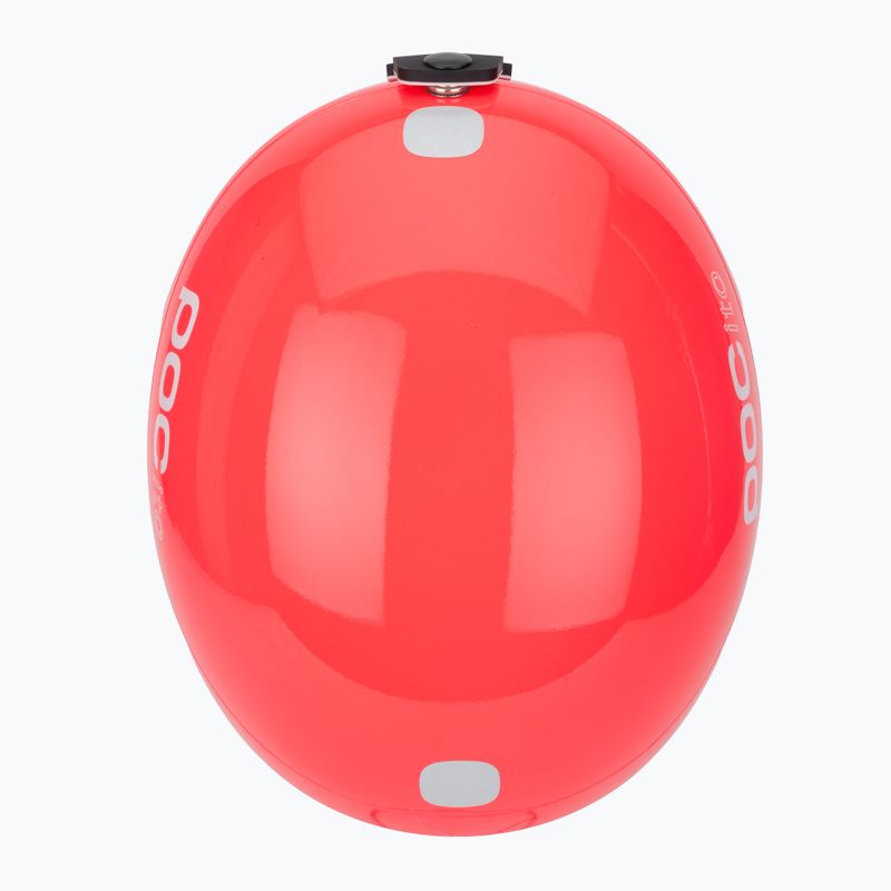 Kask narciarski dziecięcy POC POCito Skull fluorescent pink 6