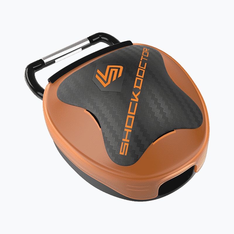 Pudełko ochronne na szczękę Shock Doctor Mouthguard Case pomarańczowe