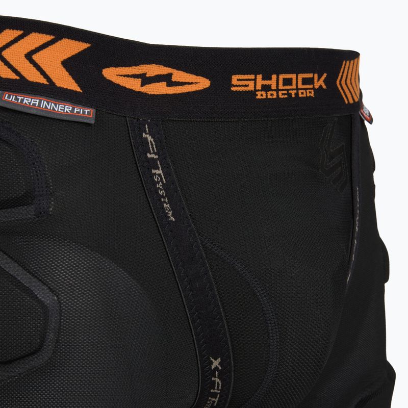 Spodenki do sportów walki Shock Doctor Ultra Pro Shockskin Impact z ochraniaczem Carbon Flex 3