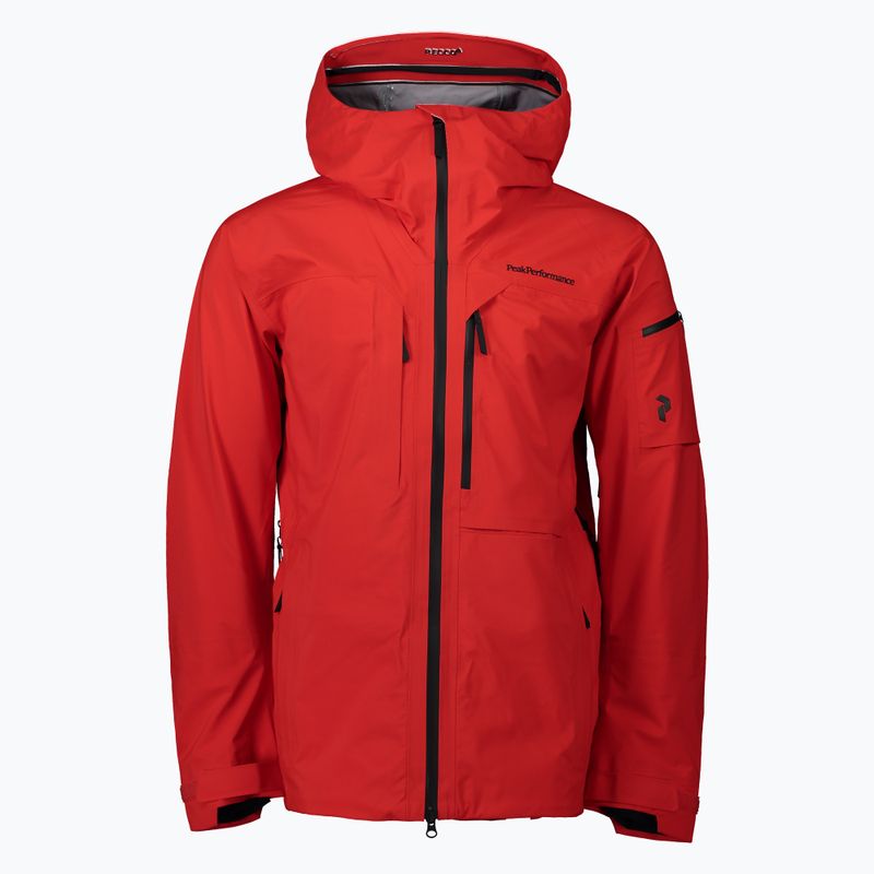 Kurtka narciarska męska Peak Performance M Alpine racing red 2
