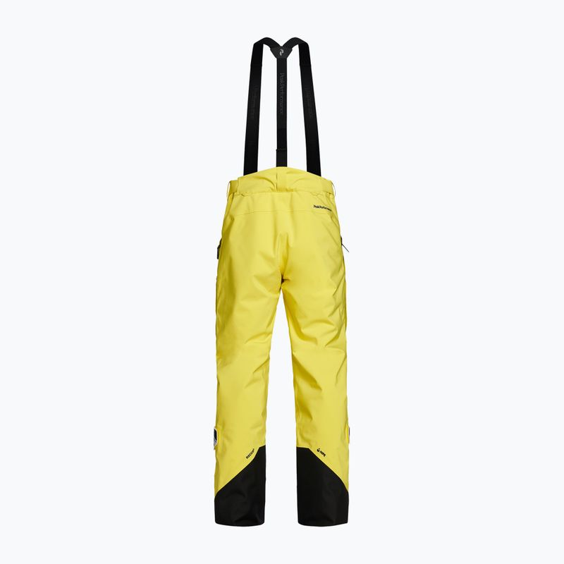 Spodnie narciarskie męskie Peak Performance W Vertixs 2L citrine 2