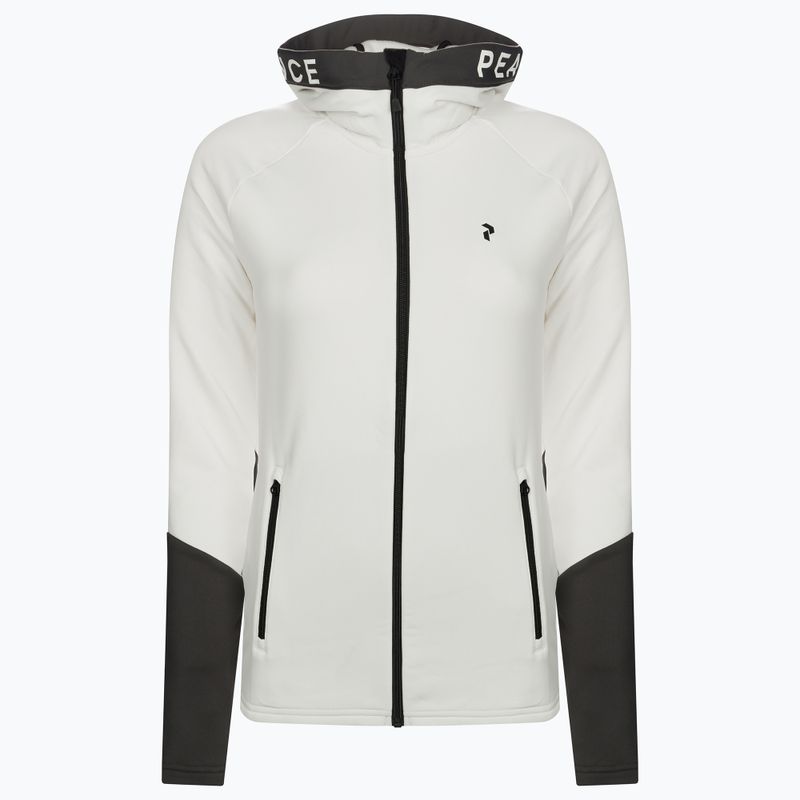 Bluza damska Peak Performance W Rider Zip Hood off white 7