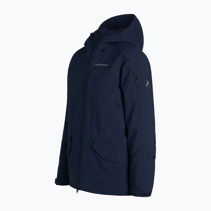Kurtka narciarska męska Peak Performance M Maroon 2021 blue shadow 3