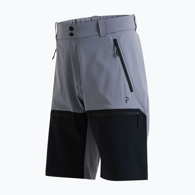 Spodenki trekkingowe męskie Peak Performance Stretch Trek quiet grey/black 2