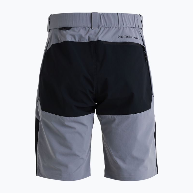 Spodenki trekkingowe męskie Peak Performance Stretch Trek quiet grey/black 3