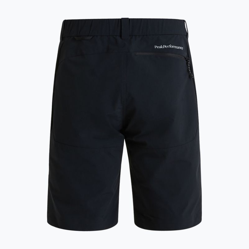 Spodenki trekkingowe męskie Peak Performance Stretch Trek black 2