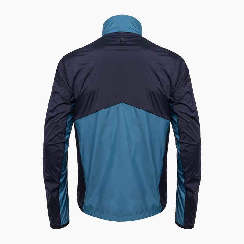 Kurtka przeciwwiatrowa męska Peak Performance Meadow Wind midnight blue shadow 2