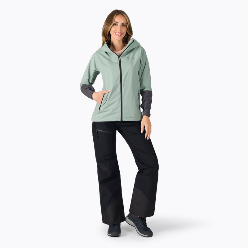 Kurtka przeciwdeszczowa damska Peak Performance Nightbreak ashen green/motion grey 2
