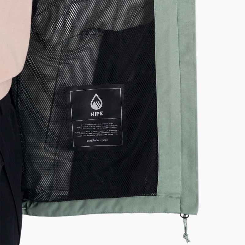 Kurtka przeciwdeszczowa damska Peak Performance Nightbreak ashen green/motion grey 5