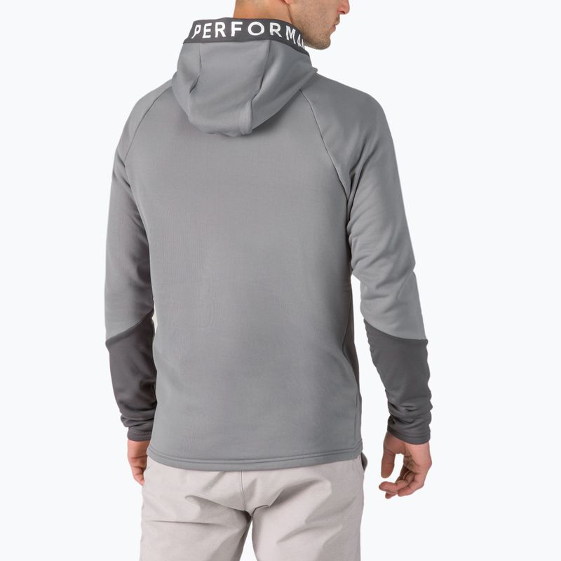 Bluza trekkingowa męska Peak Performance Rider Zip Hood quiet grey/motion grey 3