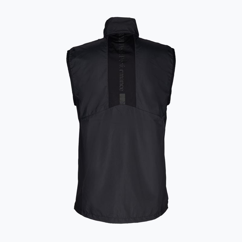 Bezrękawnik męski Peak Performance Meadow Wind black 2