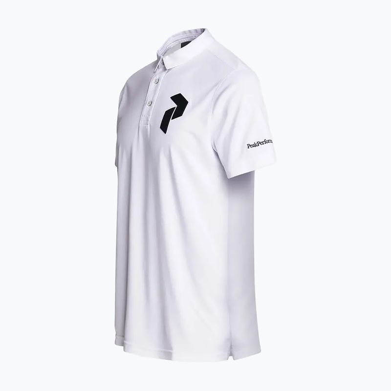 Koszulka polo męska Peak Performance Panmore Polo white 2