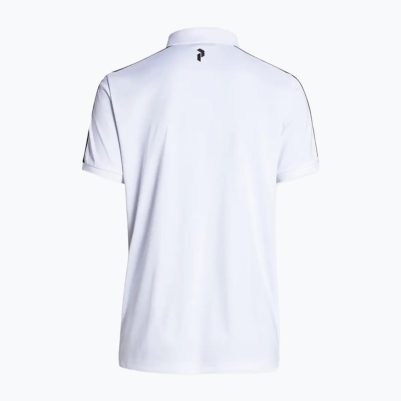 Koszulka polo męska Peak Performance Player Polo white/black 3
