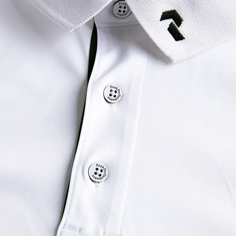 Koszulka polo męska Peak Performance Player Polo white/black 4