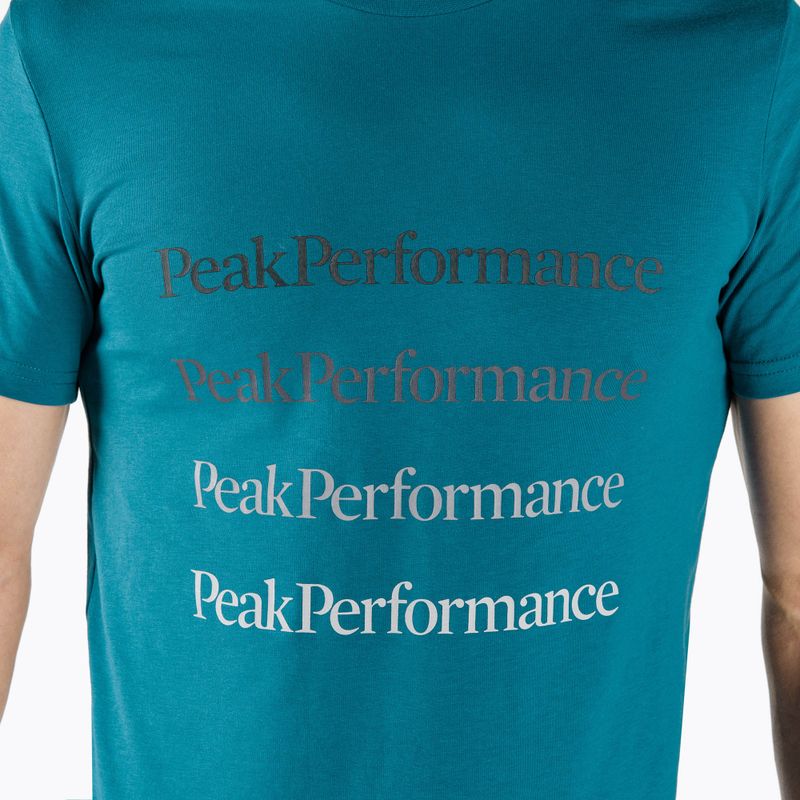 Koszulka trekkingowa męska Peak Performance Ground midnight 4