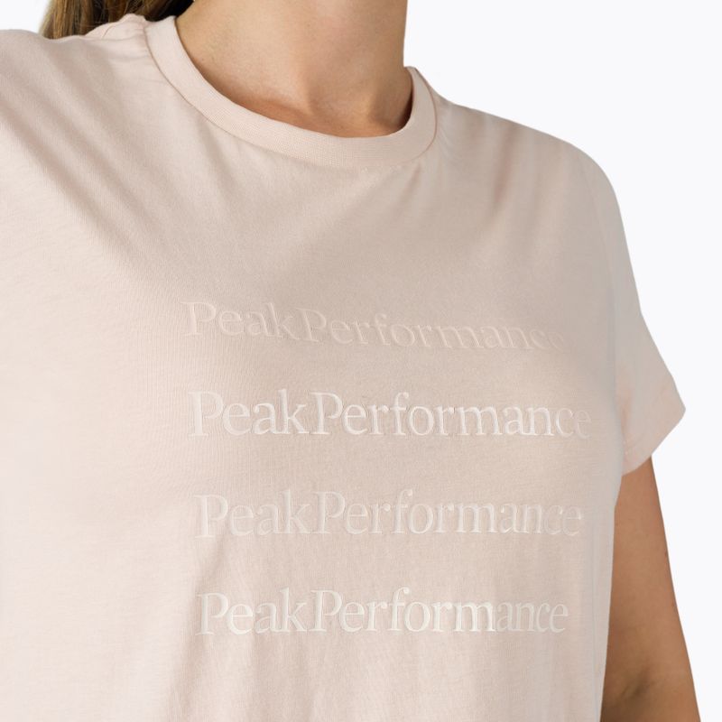 Koszulka trekkingowa damska Peak Performance Ground fairy dust 4
