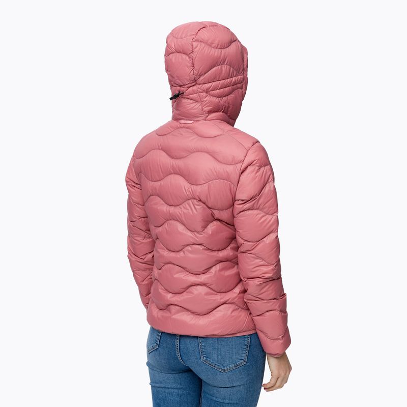 Kurtka puchowa damska Peak Performance Helium Down Hood warm blush 4