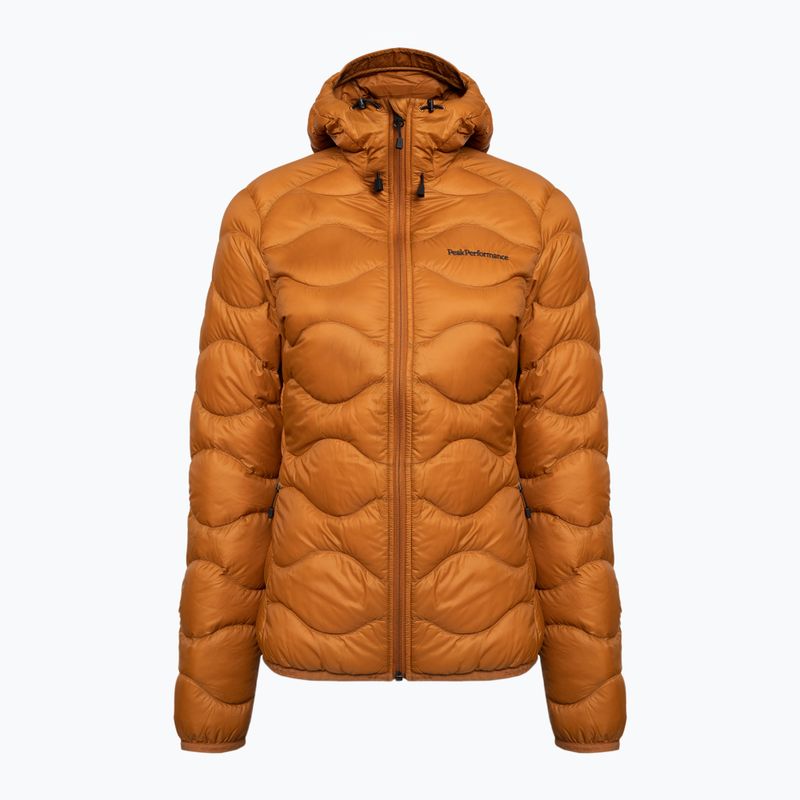 Kurtka puchowa damska Peak Performance Helium Down Hood glazed