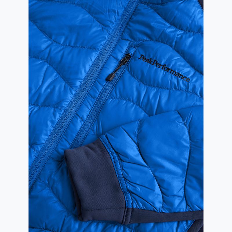 Kurtka hybrydowa męska Peak Performance Helium Down Hybrid Hood island blue 4