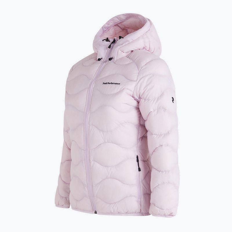 Kurtka puchowa damska Peak Performance Helium Down Hood cold blush 7