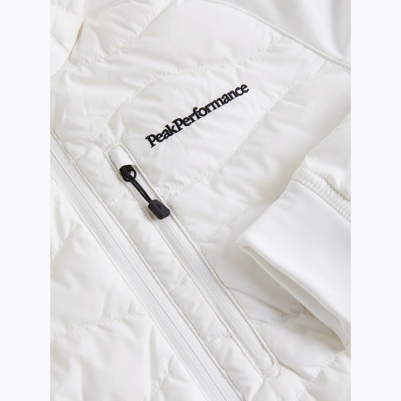 Kurtka hybrydowa damska Peak Performance Helium Down Hybrid Hood 2022 off white 4