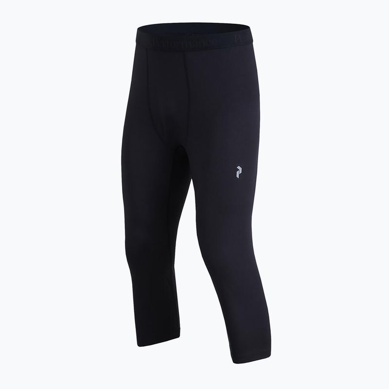 Spodnie termoaktywne męskie Peak Performance Spirit Short Johns black 3