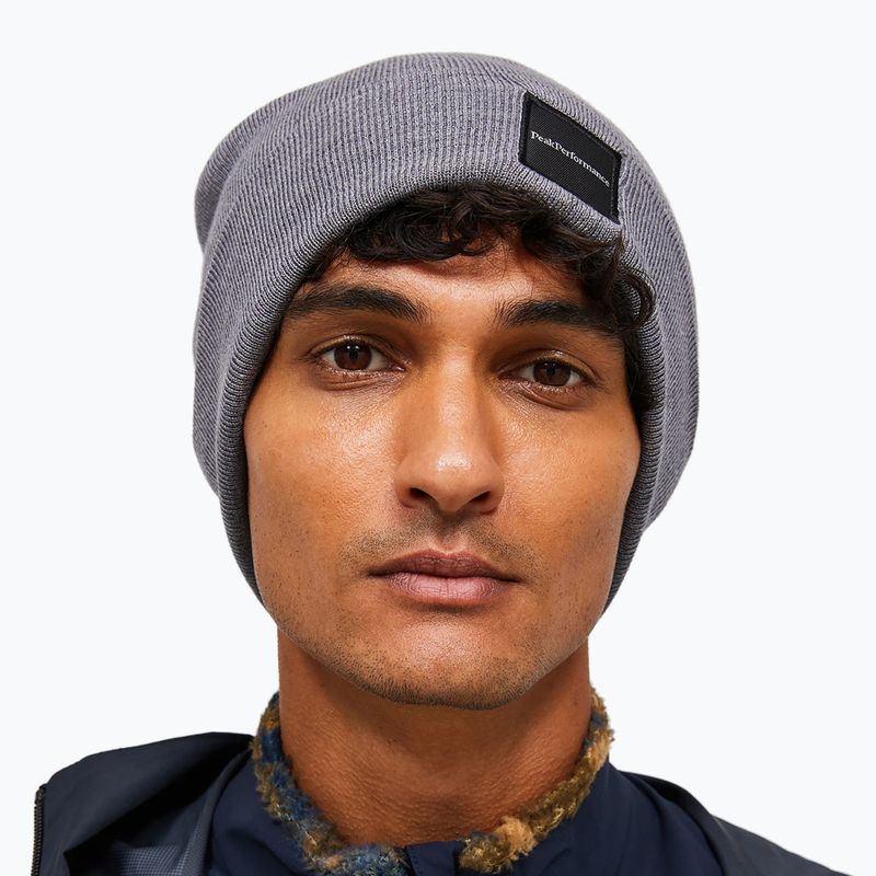 Czapka zimowa Peak Performance Switch med grey melange 2