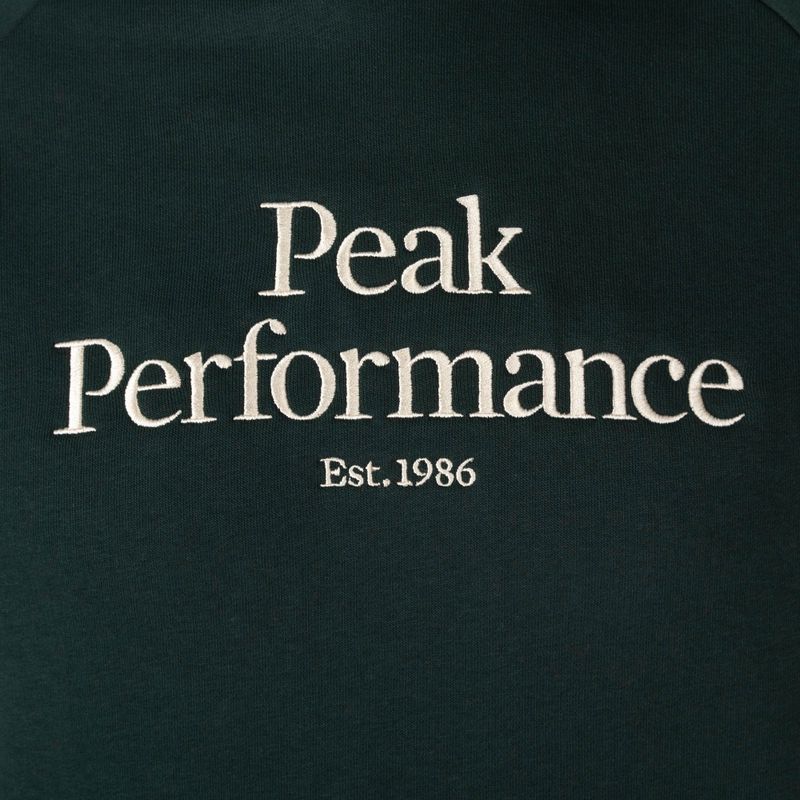 Bluza trekkingowa męska Peak Performance Original Hood scarab green 4