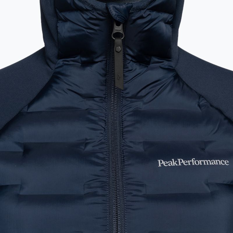 Kurtka hybrydowa damska Peak Performance Argon Hybrid Hood 2022 blue shadow 3