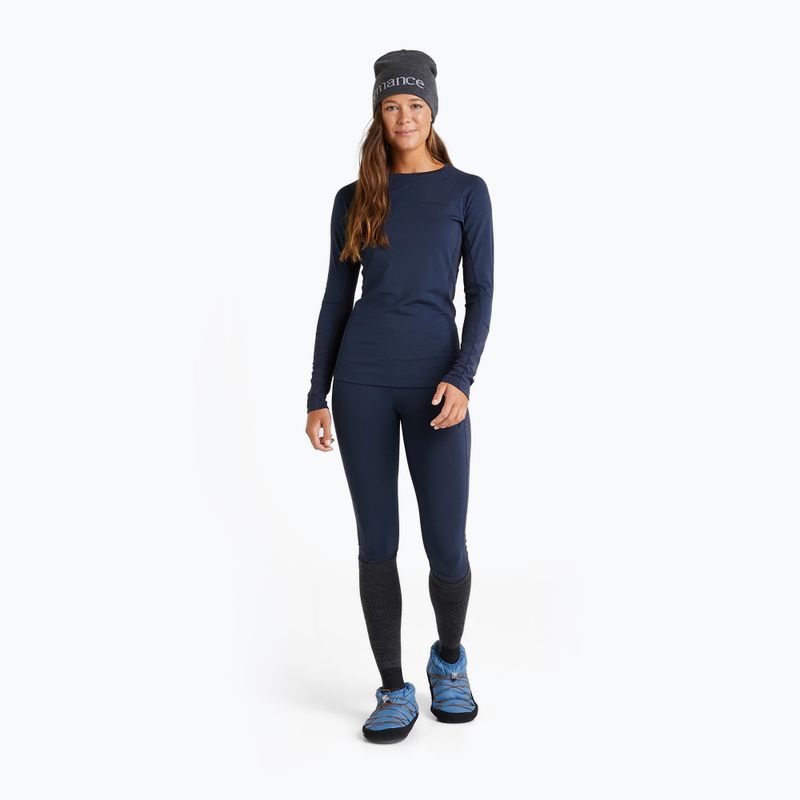 Longsleeve termoaktywny damski Peak Performance Magic Crew blue shadow 2