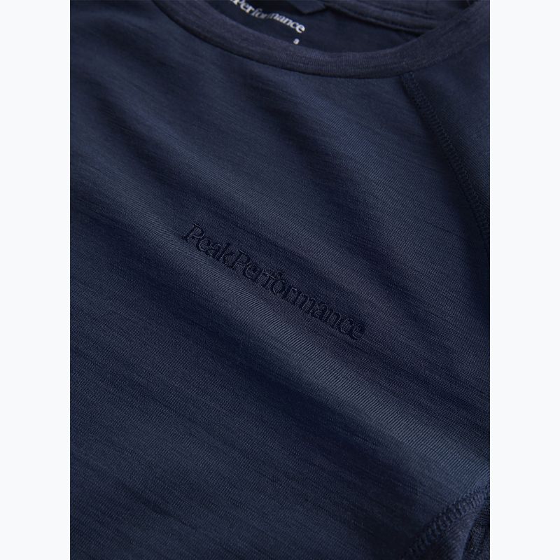 Longsleeve termoaktywny damski Peak Performance Magic Crew blue shadow 4