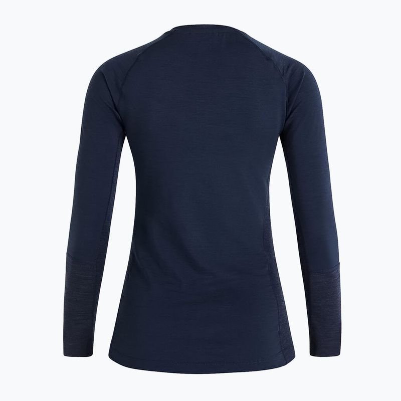 Longsleeve termoaktywny damski Peak Performance Magic Crew blue shadow 6