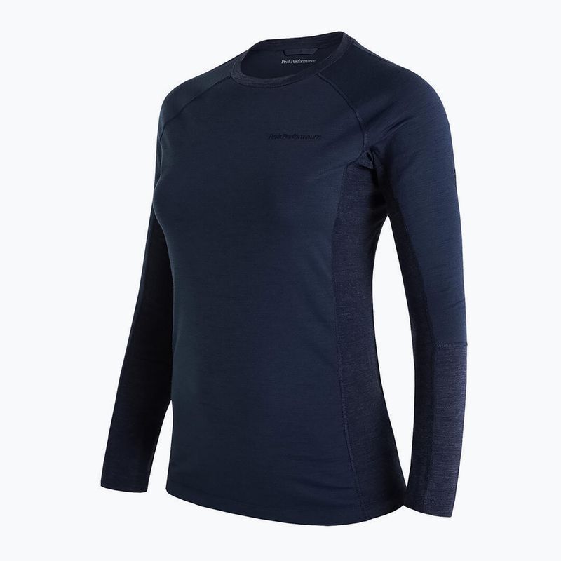 Longsleeve termoaktywny damski Peak Performance Magic Crew blue shadow 7