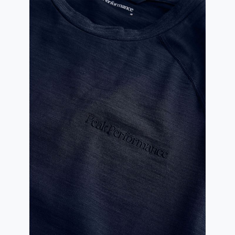 Bluza termoaktywna męska Peak Performance Magic Crew blue shadow 4