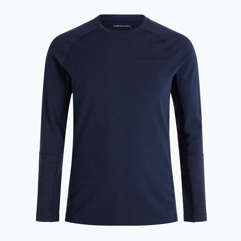 Bluza termoaktywna męska Peak Performance Magic Crew blue shadow 5