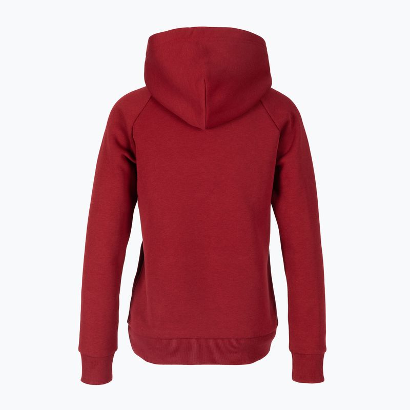 Bluza trekkingowa damska Peak Performance Original Hood rogue red 2