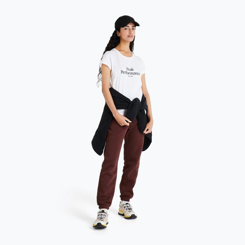 Koszulka trekkingowa damska Peak Performance Original off white 2