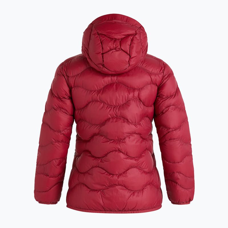 Kurtka puchowa damska Peak Performance Helium Down Hood rogue red 2